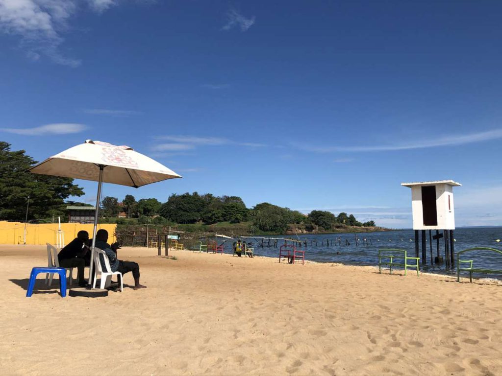 Spennah Beach am Victoriasee in Uganda