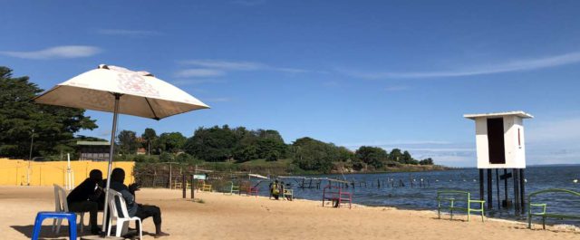 Spennah Beach am Victoriasee in Uganda