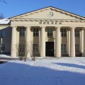 Börse Oslo in Norwegen im Winter - Wertpapierbörse mit Sitz in der norwegischen Hauptstadt Oslo