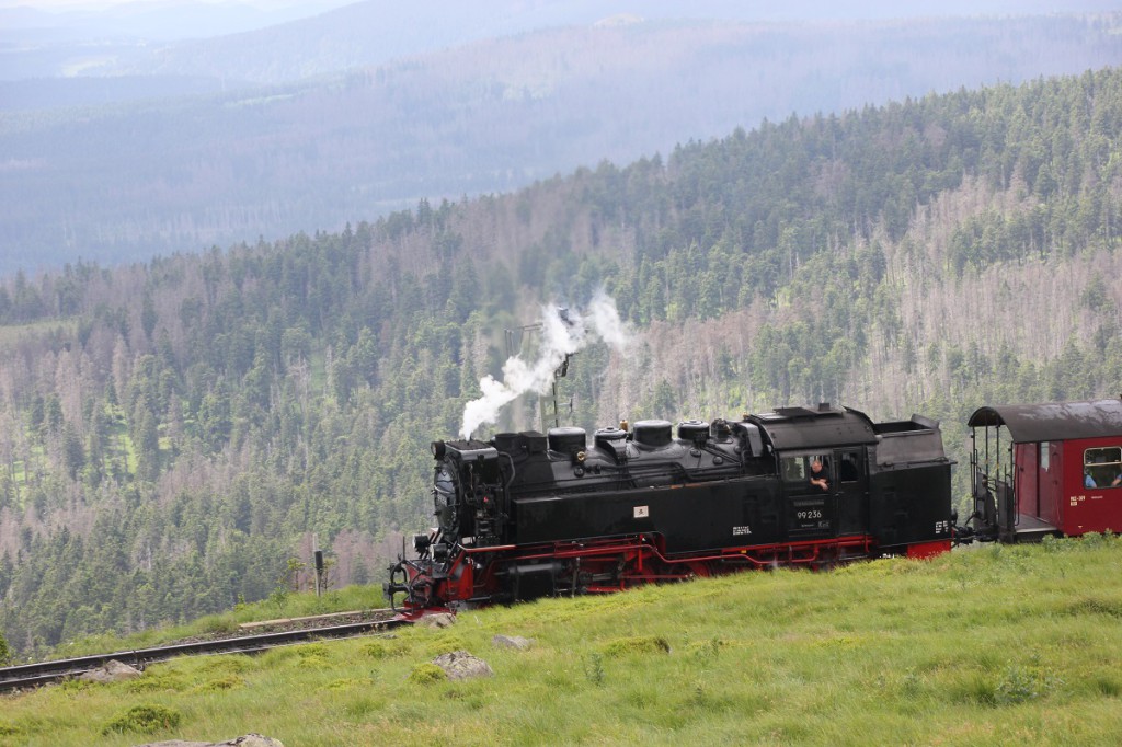 Brockenbahn auf dem Brocken