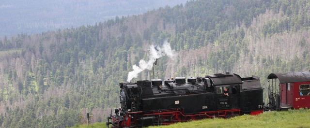 Brockenbahn auf dem Brocken