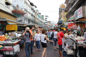 Markt in China Town Bangkok, Thailand