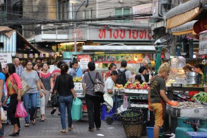 Markt / Shopping in China Town Bangkok, Thailand