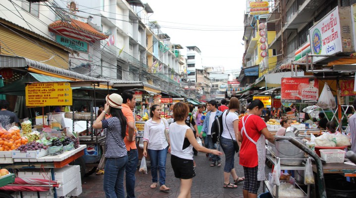 Markt in China Town Bangkok, Thailand