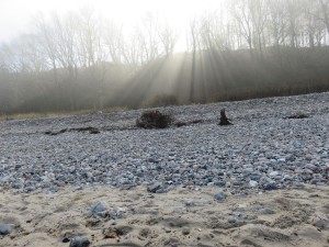 Dänisch-Nienhof Sonnenstrahlen Strand