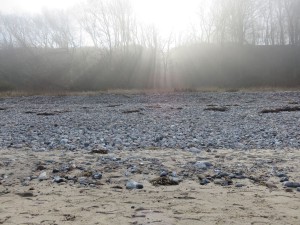 Sonnenstrahlen Strand Dänisch-Nienhof