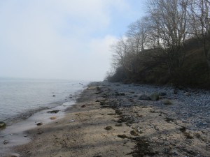 Dänisch-Nienhof Strand Steilküste