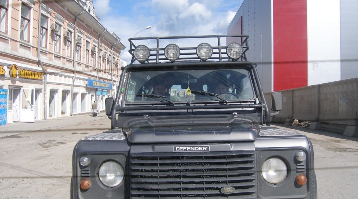 Mit dem Defender unterwegs in Perm