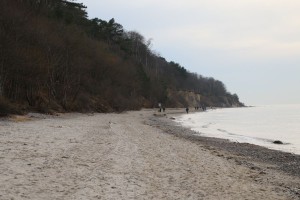 Strand in Diedrichshagen an der Ostsee bei Warnemünde