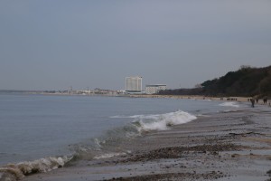 Strand Diedrichshagen bei Warnemünde an der Ostsee