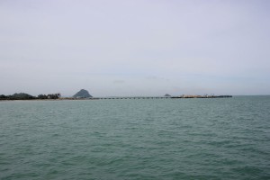 Donsak Pier in Thailand