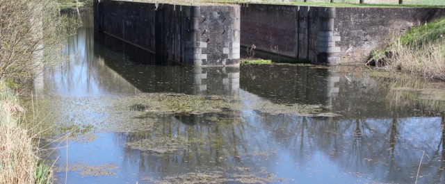Alter Eiderkanal an der Rathmannsdorfer Schleuse
