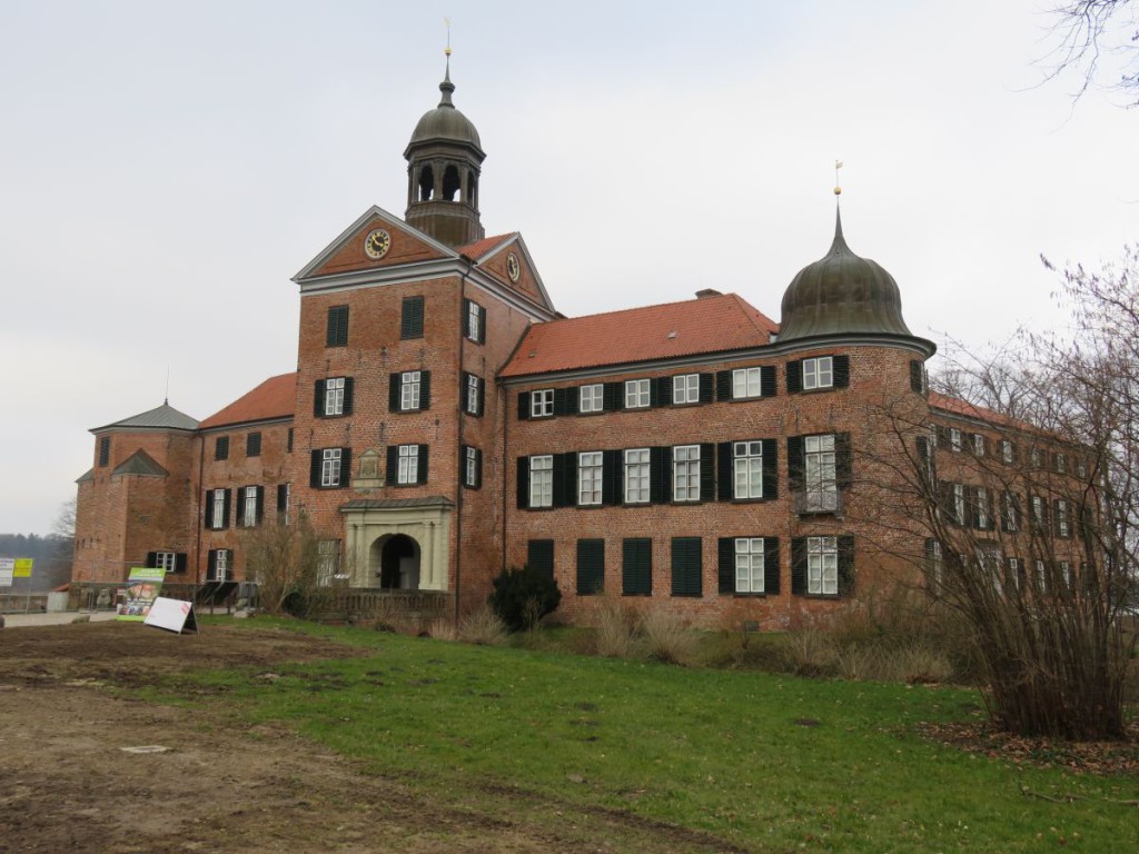 Eutiner Schloss vor Eröffnung der Landesgartenschau 2016