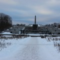 Frognerpark Oslo im Winter