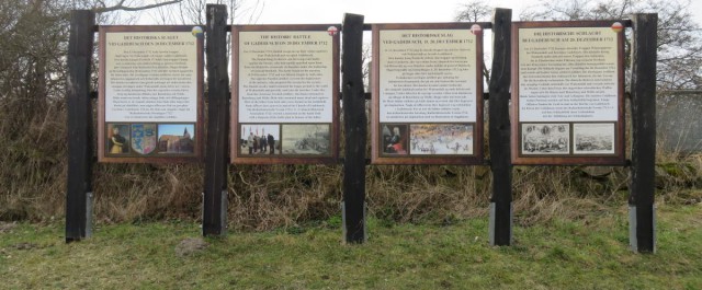 Informationstafeln Schlacht bei Gadebusch 1712