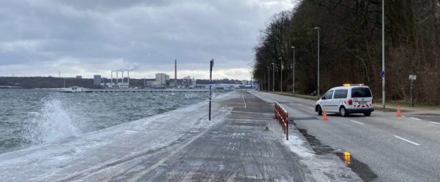 Hochwasser Kiellinie Kiel