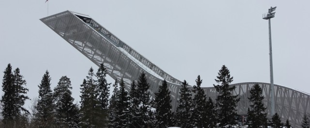 Holmenkollbakken Skisprungschanze am Holmenkollen in Oslo