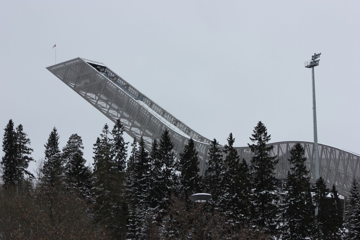 Holmenkollbakken Skisprungschanze am Holmenkollen in Oslo