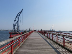 IGA Park Rostock Pier an der Warnow