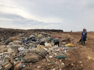 Mülldeponie Kampala Kiteezi Landfill - größte Mülldeponie in Ostafrika