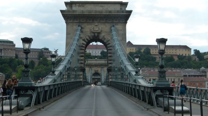 Kettenbrücke Budapest in Ungarn