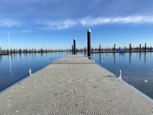 Kiel-Schilksee Sporthafen Liegeplätze Winter