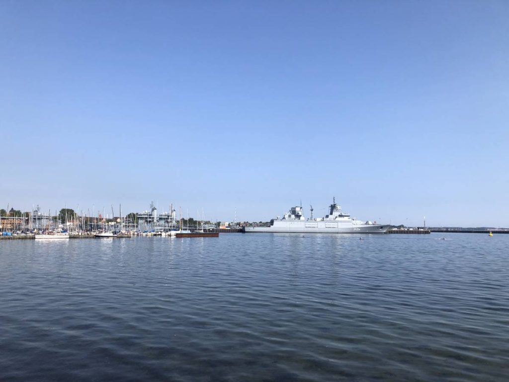 Kieler Förde Tirpitzhafen Marinestützpunkt