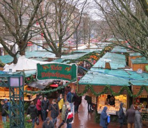 Kieler Weihnachtsmarkt Holstenstraße