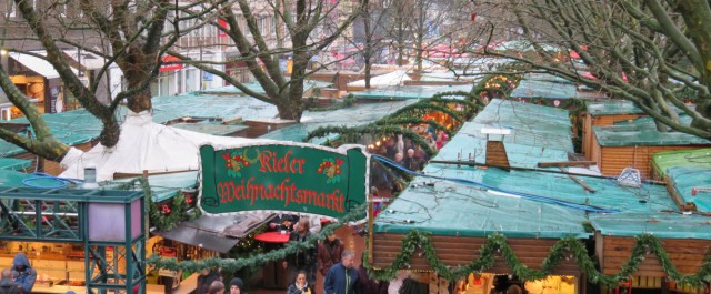 Kieler Weihnachtsmarkt Holstenstraße