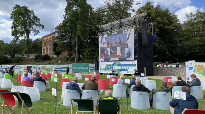 Schlossgarten Kieler Woche Eröffnung 2020