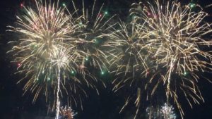 Abschlussfeuerwerk Kieler Woche 2019