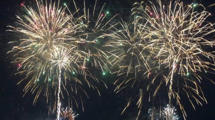 Abschlussfeuerwerk Kieler Woche 2019