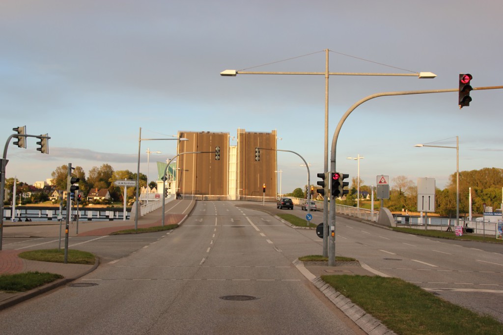 Klappbrücke in Kappeln an der Schlei