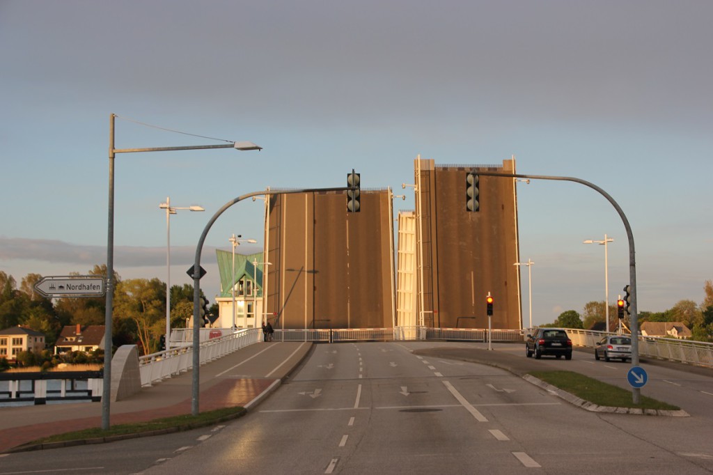 Klappbrücke in Kappeln an der Schlei