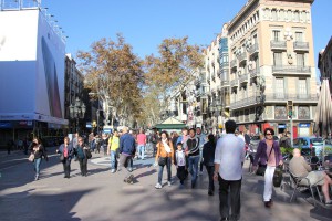 La Rambla in Barcelona