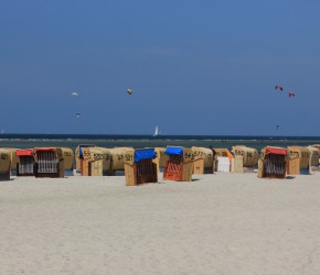 Kite Surfing in Laboe an der Kieler Förde