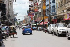 Straße in Lop Buri