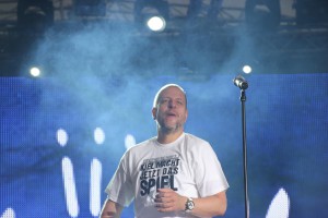 Lotto King Karl auf der Kieler Woche 2014 am 28.06.2014 auf der NDR-Bühne am Ostseekai