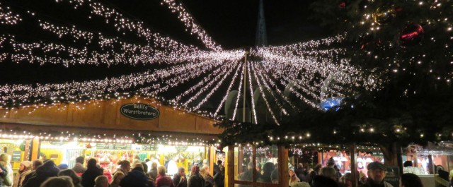 Lübecker Weihnachtsmarkt in der historischen Altstadt