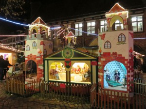 Märchenwald auf dem Lübecker Weihnachtsmarkt
