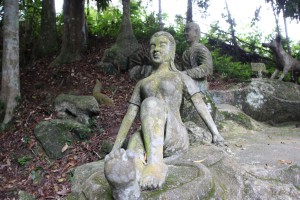 Skulpturen im Magic Garden Koh Samui