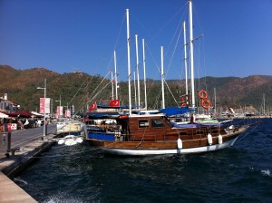 Segelboote im Hafen von Marmaris