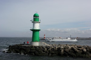 Warnemünde Molenfeuer Westmole und Ostmole