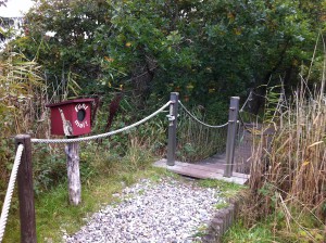 Tast- und Schnupperpfad im NABU Wasservogelreservat Wallnau auf Fehmarn