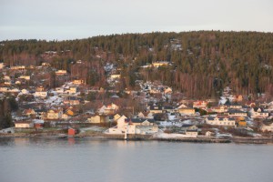 Oslofjord im Winter