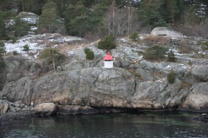 Felsen & Leuchtturm im Oslofjord