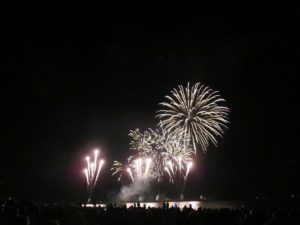 Grömitz in Flammen Feuerwerk