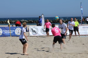 Beach Soccer Tunier Damp