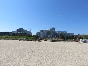 Ostseebad Damp Strand und Ostseeklinik