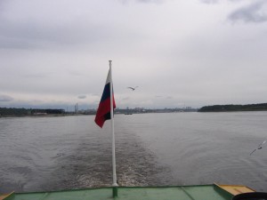 Fluss Kama in Perm